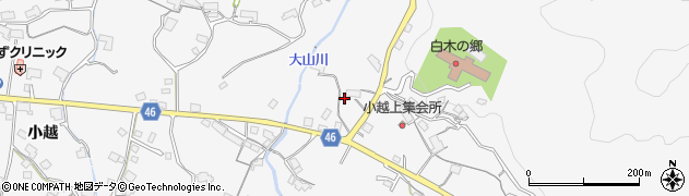 広島県広島市安佐北区白木町小越819周辺の地図