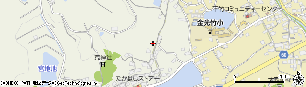 岡山県浅口市金光町占見新田3076周辺の地図