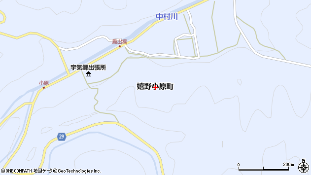 〒515-2405 三重県松阪市嬉野小原町の地図