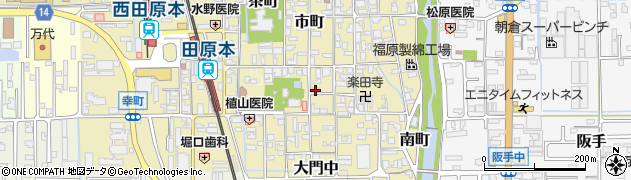 奈良県磯城郡田原本町628周辺の地図