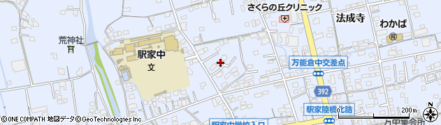 広島県福山市駅家町万能倉1412周辺の地図