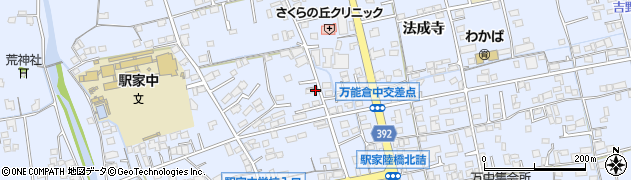 広島県福山市駅家町万能倉1418周辺の地図