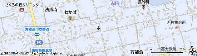 広島県福山市駅家町万能倉1461周辺の地図