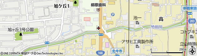 奈良県香芝市上中841周辺の地図