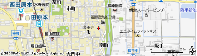 奈良県磯城郡田原本町487-1周辺の地図