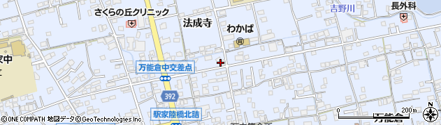 広島県福山市駅家町万能倉1441周辺の地図