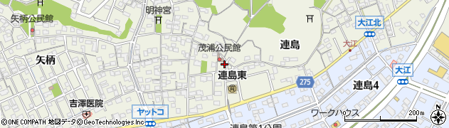 岡山県倉敷市連島町連島1052周辺の地図