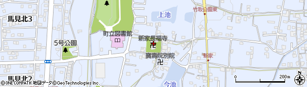 新家長福寺周辺の地図
