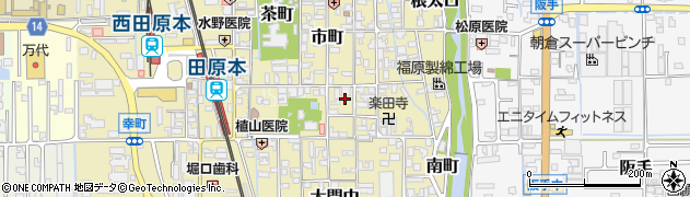 奈良県磯城郡田原本町535周辺の地図
