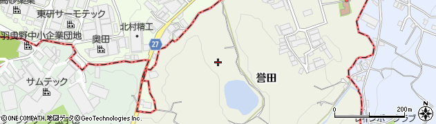 大阪府羽曳野市誉田1574周辺の地図