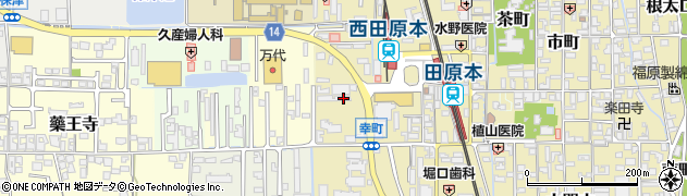 奈良県磯城郡田原本町159周辺の地図