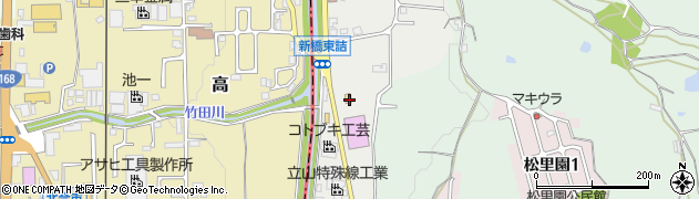 ファミリーマート奈良上牧町店周辺の地図