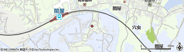 奈良県香芝市関屋974周辺の地図