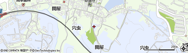 奈良県香芝市穴虫331周辺の地図