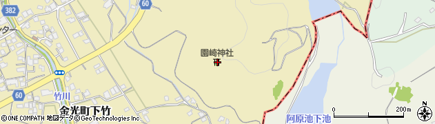 岡山県浅口市金光町下竹1918周辺の地図