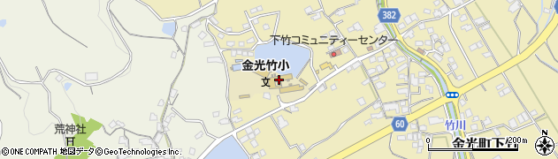 浅口市役所児童クラブ　たけっ子クラブ周辺の地図