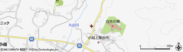 広島県広島市安佐北区白木町小越857周辺の地図
