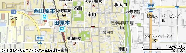 奈良県磯城郡田原本町623周辺の地図