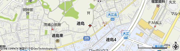 岡山県倉敷市連島町連島1222周辺の地図
