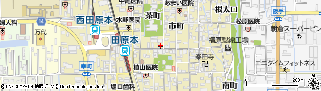 奈良県磯城郡田原本町595周辺の地図