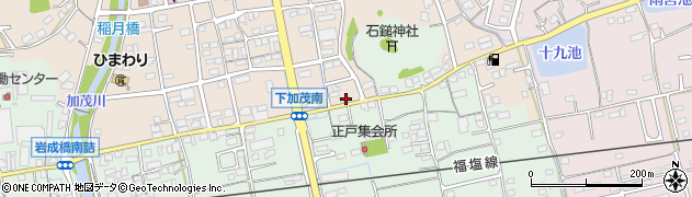 広島県福山市加茂町下加茂96周辺の地図