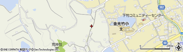 岡山県浅口市金光町占見新田3087周辺の地図
