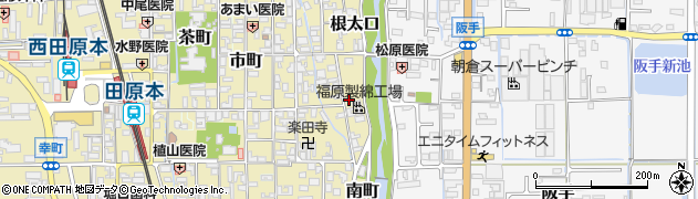 奈良県磯城郡田原本町452周辺の地図