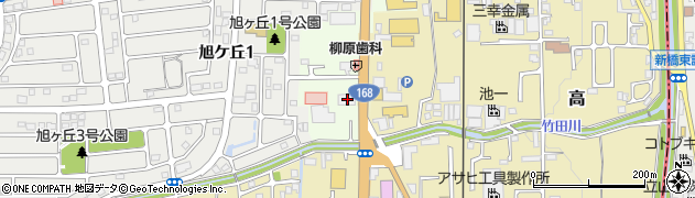 奈良県香芝市上中840周辺の地図