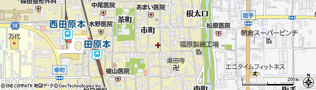 奈良県磯城郡田原本町市町635周辺の地図