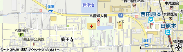 株式会社コスモス薬品ディスカウントドラッグコスモス田原本店周辺の地図