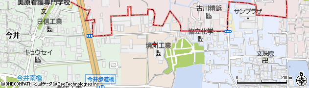 大阪府堺市美原区大保210周辺の地図