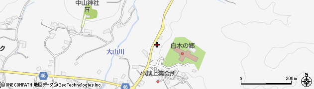 広島県広島市安佐北区白木町小越862周辺の地図