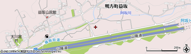 岡山県浅口市鴨方町益坂1114周辺の地図