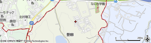 大阪府羽曳野市誉田1807周辺の地図