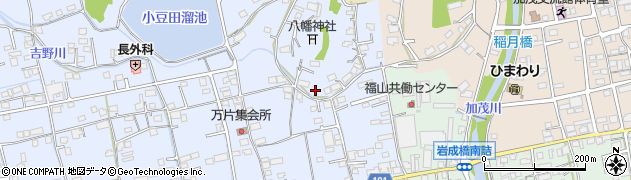 広島県福山市駅家町万能倉1513周辺の地図
