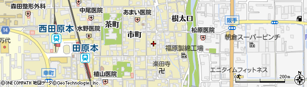 奈良県磯城郡田原本町519周辺の地図