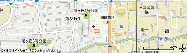 奈良県香芝市上中835周辺の地図