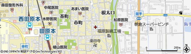 奈良県磯城郡田原本町502周辺の地図