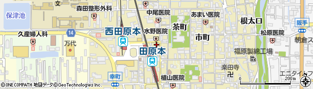 奈良県磯城郡田原本町190周辺の地図