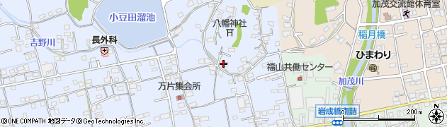 広島県福山市駅家町万能倉1515周辺の地図