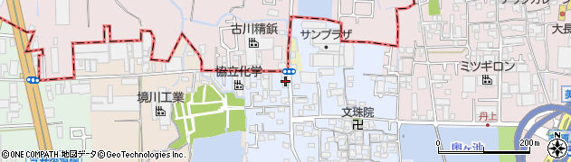 ＪＡ大阪南丹南周辺の地図