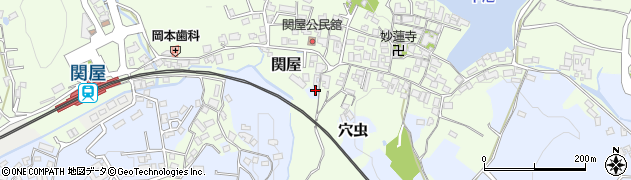 奈良県香芝市穴虫349周辺の地図