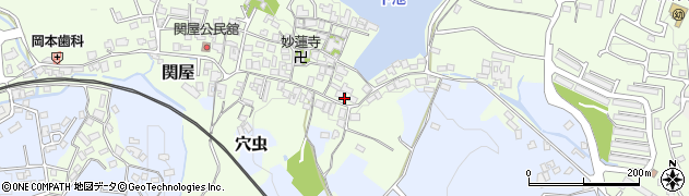 奈良県香芝市関屋1300周辺の地図
