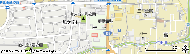奈良県香芝市上中834周辺の地図