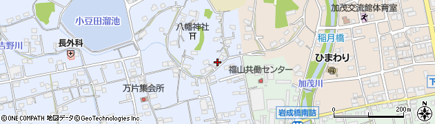 広島県福山市駅家町万能倉1508周辺の地図