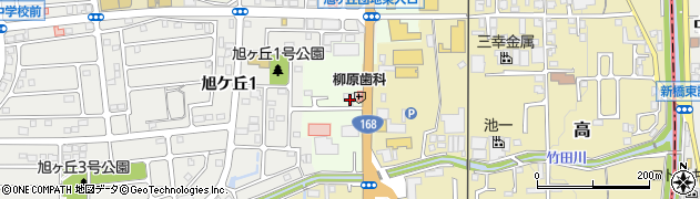 奈良県香芝市上中833周辺の地図