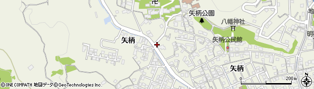 岡山県倉敷市連島町（矢柄）周辺の地図