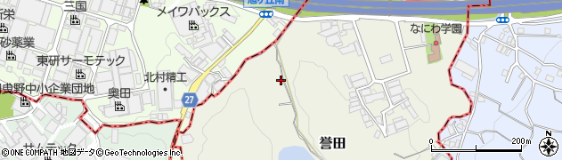 大阪府羽曳野市誉田1567周辺の地図