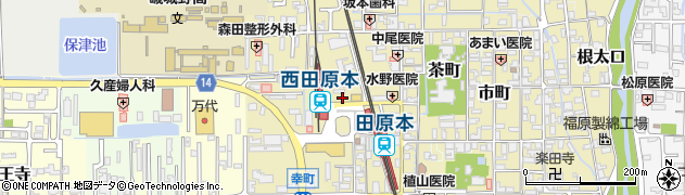 奈良県磯城郡田原本町201周辺の地図