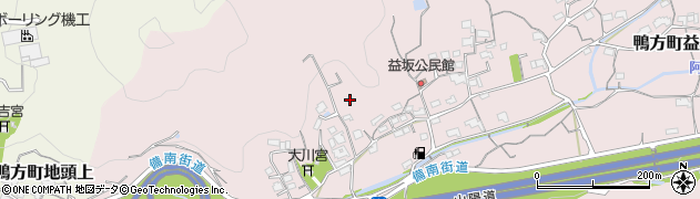 岡山県浅口市鴨方町益坂300周辺の地図